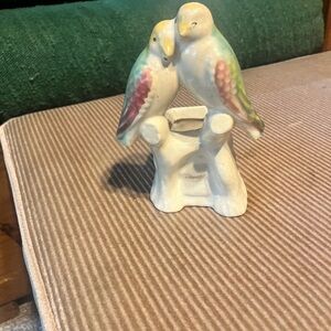 Ceramic Parrot Figurine - Multicolor